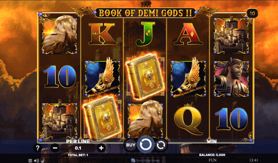 Book of Demi Gods Game at 1xBet Casino