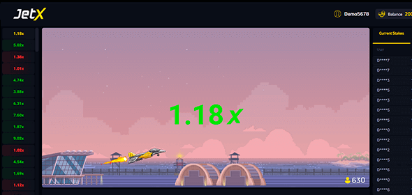 1xBet JetX Game